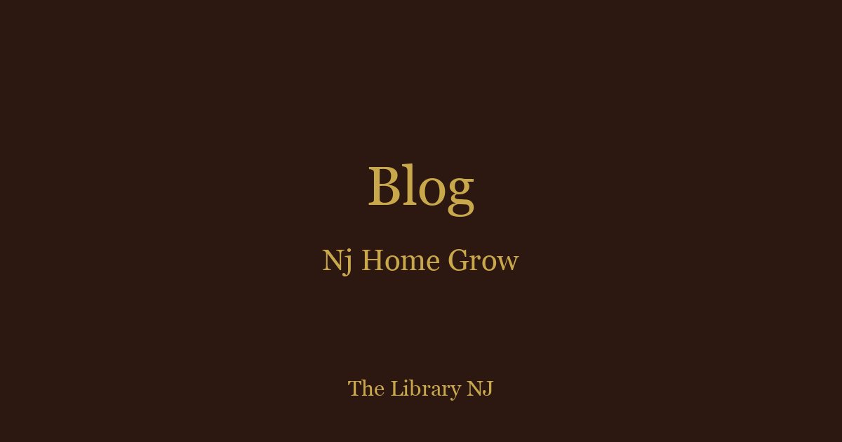 Can You Grow Weed in NJ? 2026 Home Grow Laws Explained